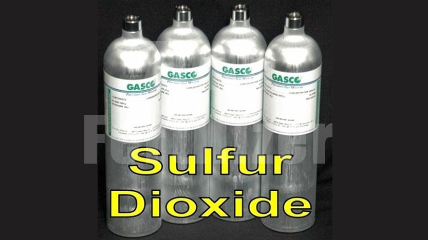 What is  Sulfur dioxide gas